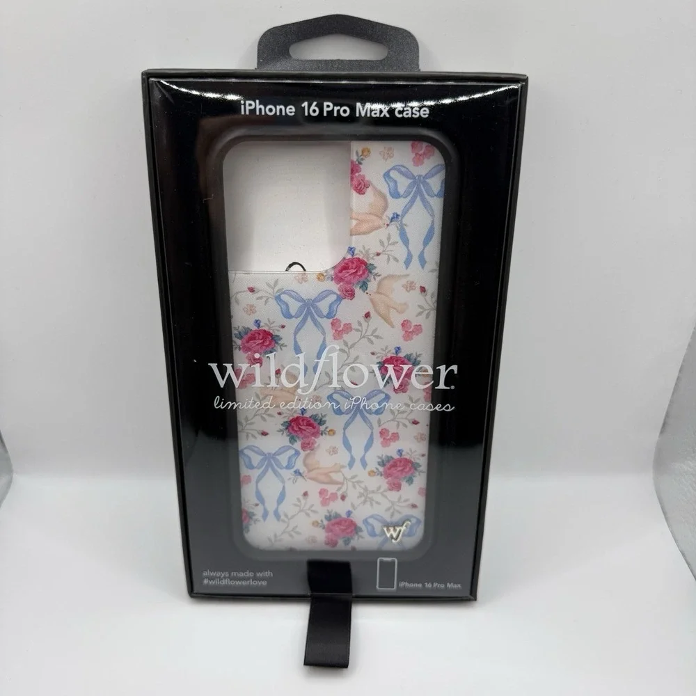 Wildflower iPhone 16 Pro Max Case 